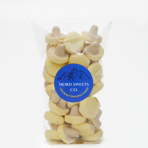 Banana Caramel Mushrooms