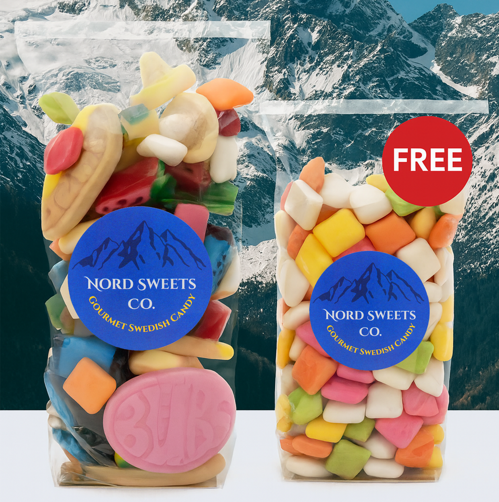 Gourmet Swedish Mixed Bags + FREE Tutti Frutti Bites